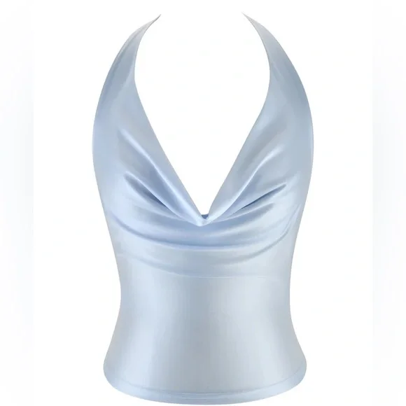 IamGia Elysia Top Baby Blue - Picture 3 of 10